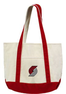Portland Trail Blazers White Canvas Tote