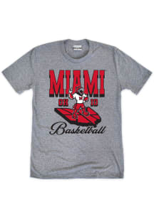 Where I’m From Miami RedHawks Youth Grey Mascot Short Sleeve T-Shirt