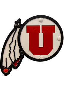 Utah Utes Helmet Car Accessory Hitch Cover