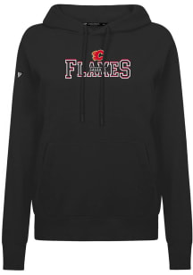 Levelwear Calgary Flames Womens Black Adorn Journey Hooded Sweatshirt