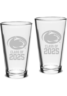 Penn State Nittany Lions Class of 2025 Set of 2 Pint Glass - White
