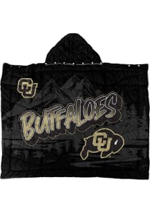 Colorado Buffaloes 50" x 60" Wearable Hero Cape Fleece Blanket - Black