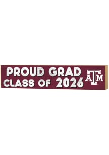 KH Sports Fan Texas A&M Aggies Class of 2026 Block Sign - Maroon