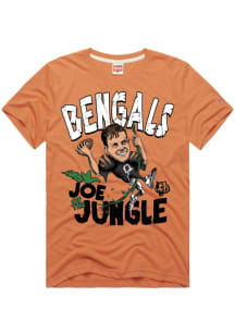 Joe Burrow Cincinnati Bengals Orange Joe of the Jungle Short Sleeve Fashion Player T Shirt