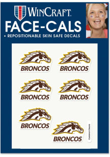 Western Michigan Broncos 6pk Tattoo