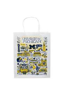 Michigan Wolverines Julia Gash Navy Blue Gift Bag