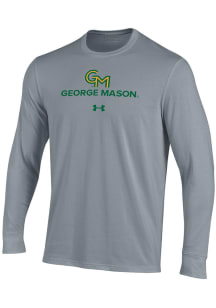 Under Armour George Mason University Grey Performance Long Sleeve T Shirt