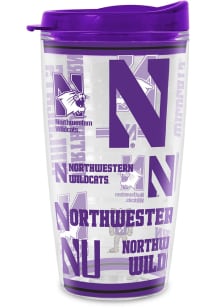 Northwestern Wildcats Mayhem 16oz Tritan Tumbler - Purple