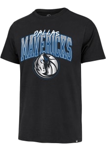 47 Dallas Mavericks Black City Edition Swish Fade Franklin Short Sleeve Fashion T Shirt