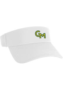 George Mason University Mens White Cirrus Adjustable Visor
