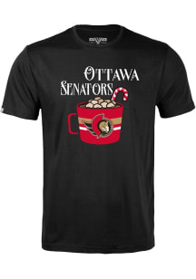 Levelwear Ottawa Senators Black Richmond Mellow Short Sleeve T Shirt