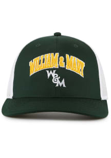 William & Mary Tribe Everday Trucker Adjustable Hat - Green