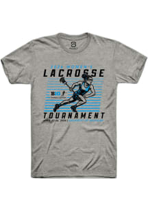 Summit Sportswear Big Ten Dark Grey 2026 Women's Lacrosse Tournament Short Sleeve T Shirt