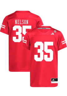 Mekhi Nelson   Nebraska Cornhuskers Red NIL Name And Number Football Jersey