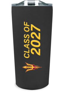 Arizona State Sun Devils 18oz Class of 2027 Soft Touch Stainless Steel Tumbler - Black
