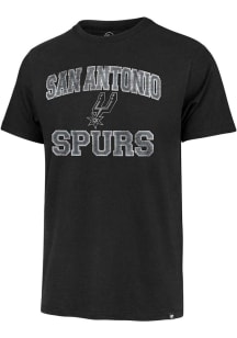 47 San Antonio Spurs Black Union Arch Franklin Short Sleeve Fashion T Shirt