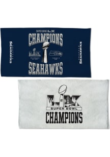 Seattle Seahawks 2025 Super Bowl LX Champions 22x42 Beach Towel