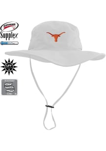 LogoFit Texas Longhorns White Boonie Mens Bucket Hat