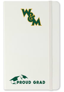 William & Mary Tribe Proud Grad Notebook and Folder - White