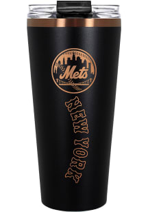 New York Mets 32oz Big Slim Stainless Steel Tumbler - Black