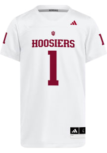 Adidas Indiana Hoosiers Youth White Replica 26 Football Jersey