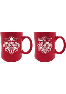 Indiana Hoosiers 2025 National Champions Ceramic Mug - Crimson