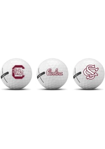 South Carolina Gamecocks 3 Pack Golf Balls