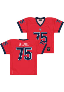 Hill Greenlee  Campus Ink UConn Huskies Red NIL Football Jersey