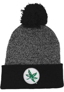 LogoFit Ohio State Buckeyes Black Rooney Womens Knit Hat
