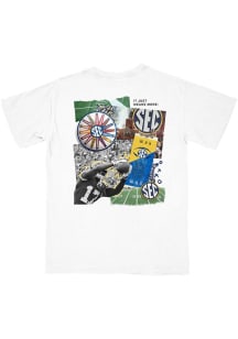 B-Unlimited SEC Womens White Scrapbook Short Sleeve T-Shirt