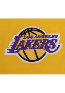 Pro Standard Los Angeles Lakers Womens Gold Classic Chenille Bike Shorts