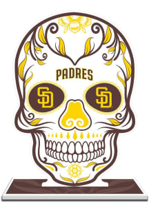 San Diego Padres Skull Figurine