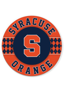 Syracuse Orange Argyle Car Coaster - Orange