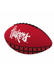 Logo Brands Nebraska Cornhuskers Repeating Mini Football
