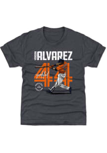 Yordan Alvarez Houston Astros Youth Navy Blue Inline Player Tee