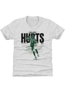 Jalen Hurts Philadelphia Eagles Youth Grey Vintage Player Tee