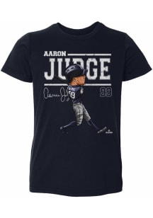 Aaron Judge New York Yankees Toddler Navy Blue Cartoon Short Sleeve Player T Shirt