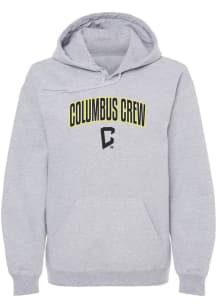 Columbus Crew Youth Grey Arched Strike Long Sleeve Hoodie