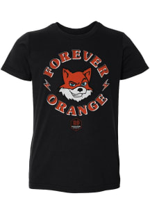 Houston Dynamo Toddler Black Forever Orange Mascot Short Sleeve T-Shirt