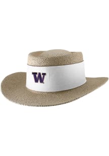 LogoFit Washington Huskies White Tournament Mens Bucket Hat