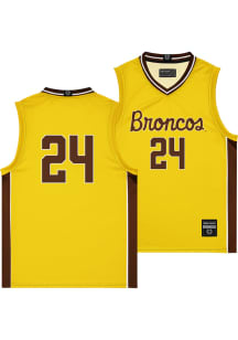 Robert Lee  Campus Ink Western Michigan Broncos Gold NIL Jersey