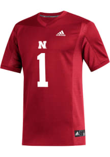 Adidas Nebraska Cornhuskers Red Replica Football Jersey Football Jersey