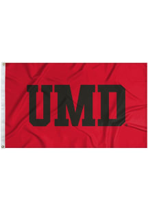 Maryland Terrapins 3x5 Logo Applique Grommet Silk Screen Grommet Flag - Red