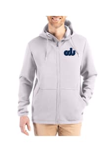 Cutter and Buck Old Dominion Monarchs Mens Grey Vault Epic Comfort Full Zip Light Weight Jacket