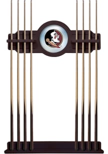 Florida State Seminoles Solid Wood Cue Rack Pool Table