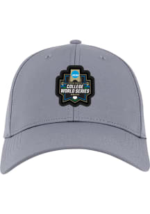 2026 Men's College World Series Stratus Adjustable Hat - Grey