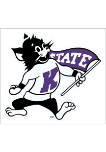 K-State Wildcats Varsity Willie Auto Decal - Purple