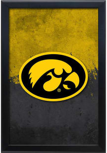 Iowa Hawkeyes Snap Frame LED Sign - Black