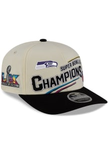 New Era Seattle Seahawks Super Bowl LX Champion 9SEVENTY Stretch Snap Adjustable Hat - White