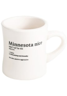 Minnesota Nice Diner Ceramic Mug - White
